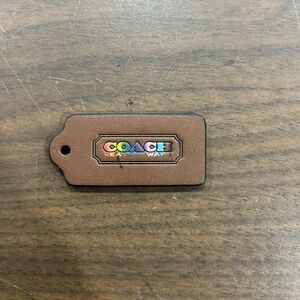 Coach hangtag